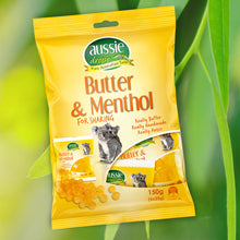 Load image into Gallery viewer, Aussie Drops Butter & Menthol Multipack 6s 150g
