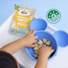 Load image into Gallery viewer, Alamii Gluten-free Multigrain Puffs Banana Milk 12g