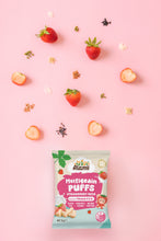 Load image into Gallery viewer, Alamii Gluten-free Multigrain Puffs Strawberry Milk 12g
