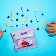 Load image into Gallery viewer, NaturKidz Gluten-free Fruit Crispz Apple Sticks & Blueberry 10g