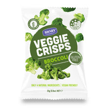Load image into Gallery viewer, *Shary Veggie Crisps Broccoli 12 packs x 25g