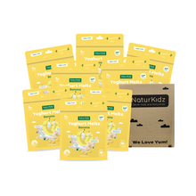 Load image into Gallery viewer, VB NaturKidz Yoghurt Meltz Banana 8 packs x 15g