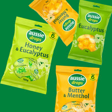 Load image into Gallery viewer, Aussie Drops Butter & Menthol 70g