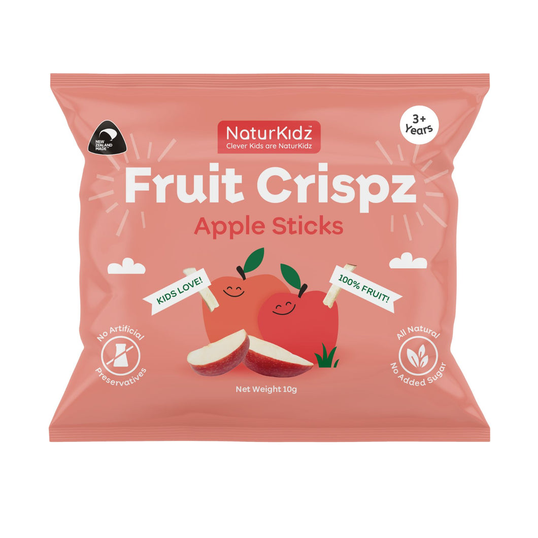 NaturKidz Fruit Crispz Apple Sticks 10g