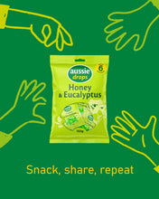 Load image into Gallery viewer, Aussie Drops Honey &amp; Eucalyptus Multipack 6-pack 150g
