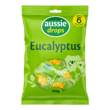 Load image into Gallery viewer, Aussie Drops Eucalyptus Multipack 6-pack 150g
