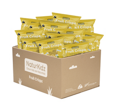 Load image into Gallery viewer, NaturKidz Fruit Crispz Gold Kiwi Slices 14 packs x 10g
