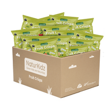 Load image into Gallery viewer, NaturKidz Fruit Crispz Apple &amp; Feijoa Sticks 14 packs x 10g
