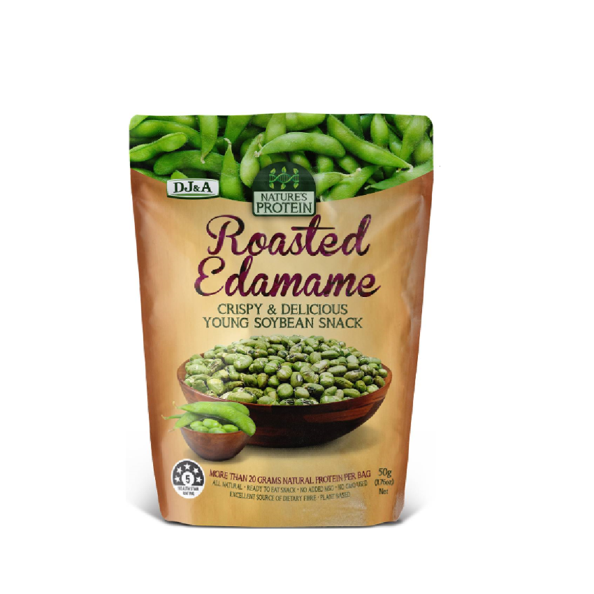 * DJ&A Nature's Protein Roasted Edamame 50g