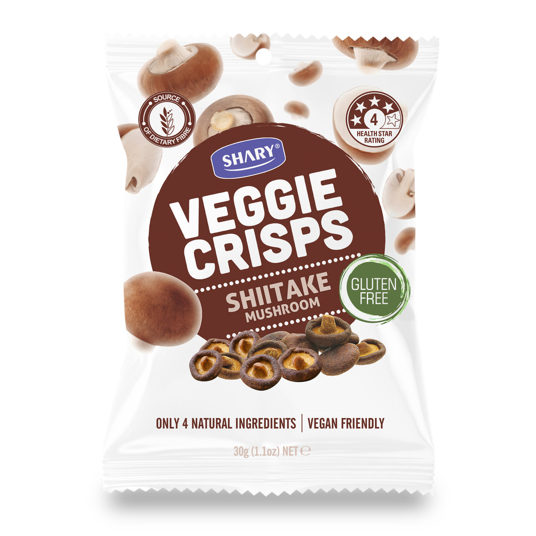 Shary Veggie Crisps Shiitake Mushroom 30g