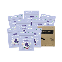 Load image into Gallery viewer, VB NaturKidz Yoghurt Meltz Blueberry 8 packs x 15g
