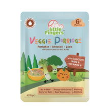 Load image into Gallery viewer, Little Fingers Veggie Porridge Pumpkin, Broccoli &amp; Leek 10g
