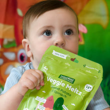 Load image into Gallery viewer, VB NaturKidz Veggie Meltz Sweet Potato &amp; Spinach 8 packs x 10g
