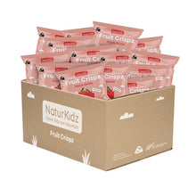 Load image into Gallery viewer, NaturKidz Fruit Crispz Apple Sticks 14 packs x 10g
