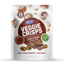 Load image into Gallery viewer, Shary Veggie Crisps Shiitake Mushroom 68g
