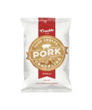 Load image into Gallery viewer, *Crackle &amp; Co Pork Crackling Chilli 30g Snack pack
